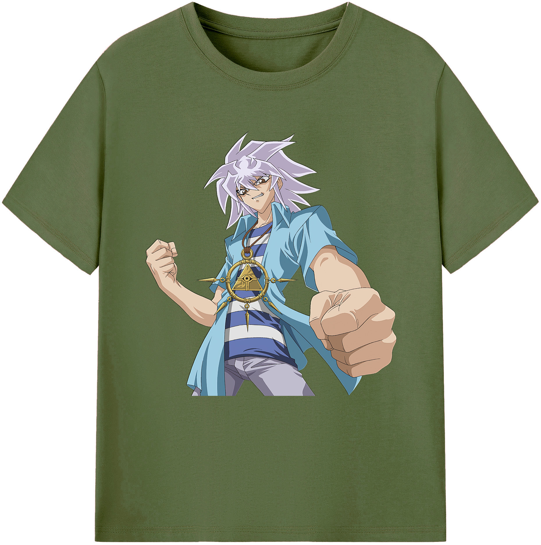 （画像用） 遊☆戯☆王 Yu-Gi-Oh! 綿100％半袖Tシャツ（フロントプリント）